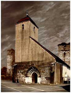 L'église béarnaise de Bellocq en Bearn