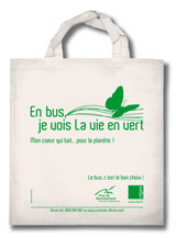 Sac Produit bios - Coton Naturel organique