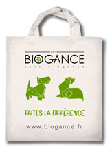 Sac en coton organique pour produits bios - Associations