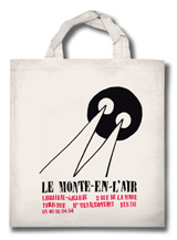 Sacs Le Monte-en-l'Air - Librairie-galerie Paris 20e