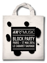 Sac H&M / Cabaret Sauvage Festival Block Party