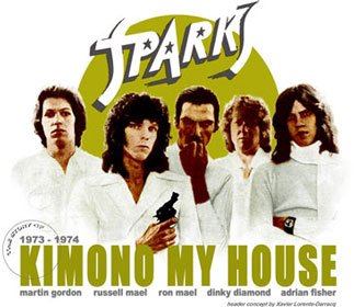 Sparks "Kimono My House" album Cd - Studio sessions