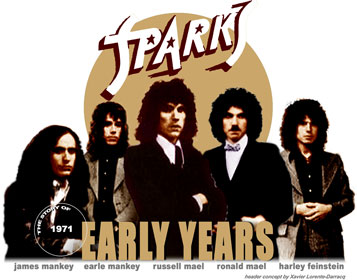 Sparks -  Discography from 1969 up to 1973