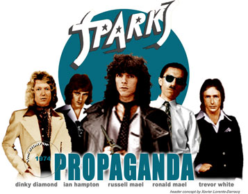 Sparks Propaganda album lp pic cover